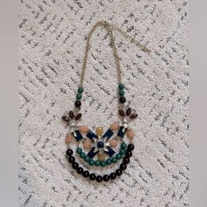 Elegant Multicolor Statement Necklace